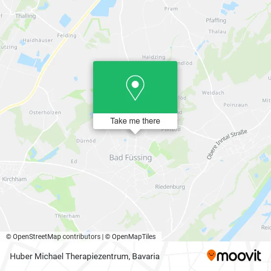 Карта Huber Michael Therapiezentrum