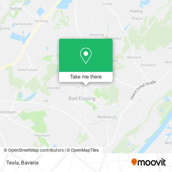 Карта Tesla