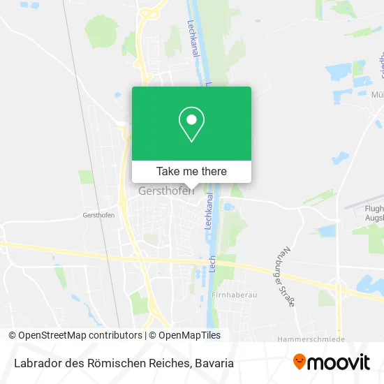Карта Labrador des Römischen Reiches
