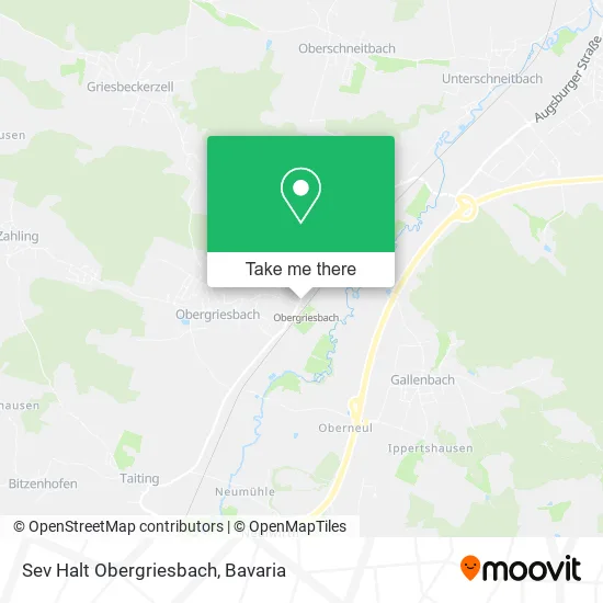 Карта Sev Halt Obergriesbach