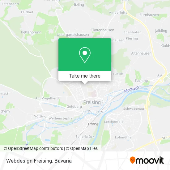 Карта Webdesign Freising