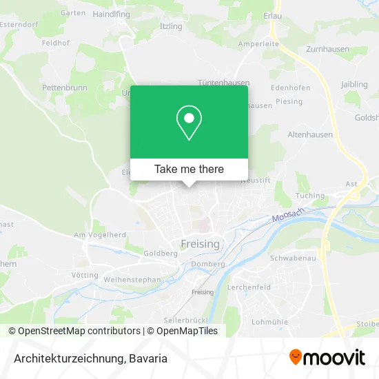Architekturzeichnung map