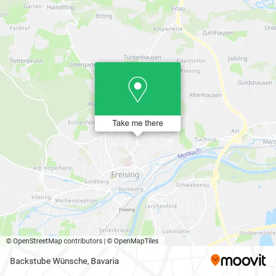 Карта Backstube Wünsche