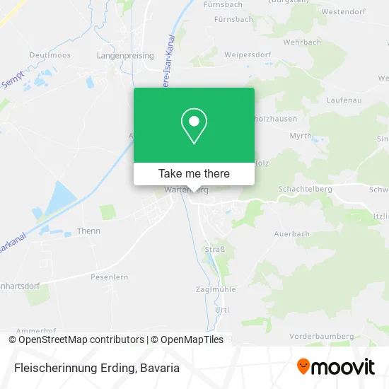 Карта Fleischerinnung Erding