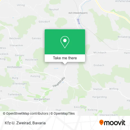 Карта Kfz-U. Zweirad