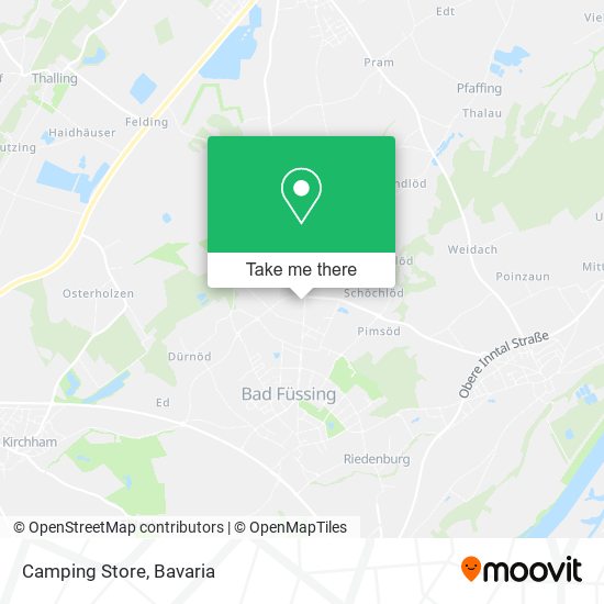 Карта Camping Store