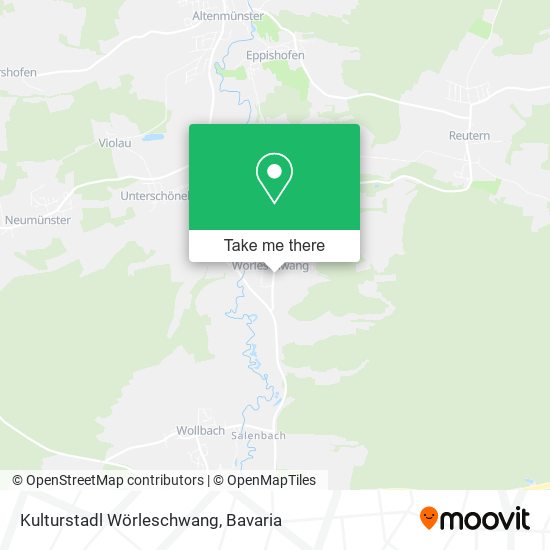 Kulturstadl Wörleschwang map