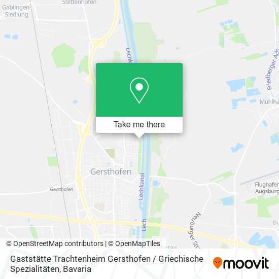 Gaststätte Trachtenheim Gersthofen / Griechische Spezialitäten map