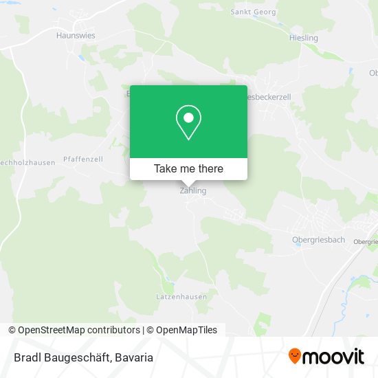 Bradl Baugeschäft map