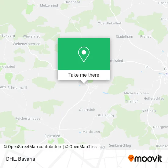Карта DHL