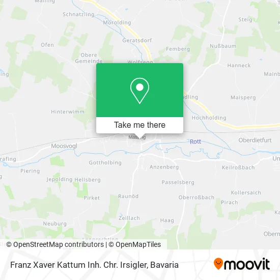 Карта Franz Xaver Kattum Inh. Chr. Irsigler