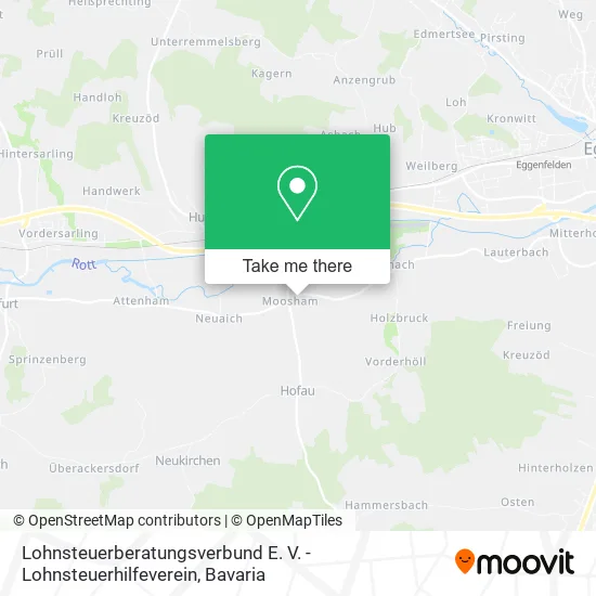 Карта Lohnsteuerberatungsverbund E. V. -Lohnsteuerhilfeverein