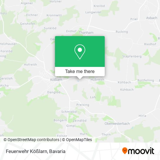 Feuerwehr Kößlarn map