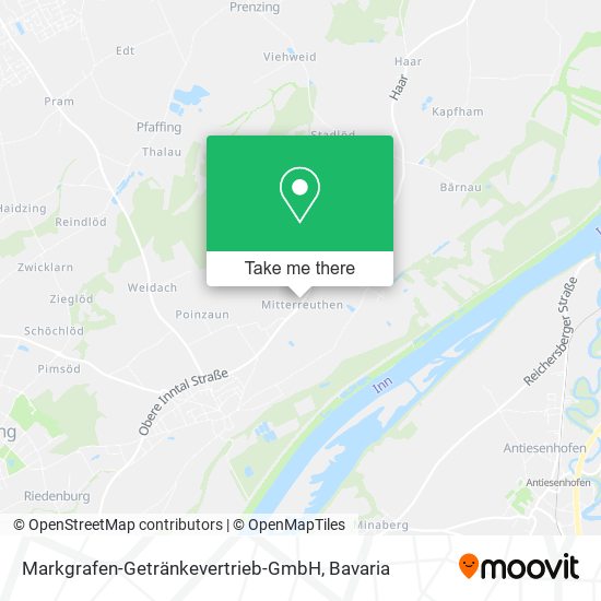 Markgrafen-Getränkevertrieb-GmbH map