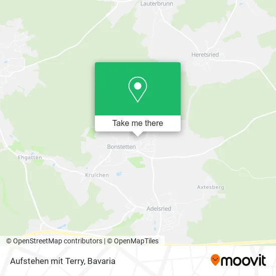 Карта Aufstehen mit Terry