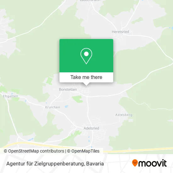 Карта Agentur für Zielgruppenberatung