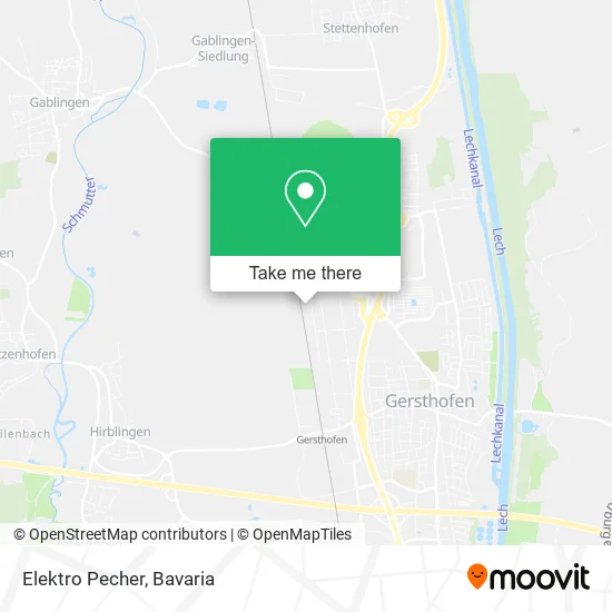 Карта Elektro Pecher