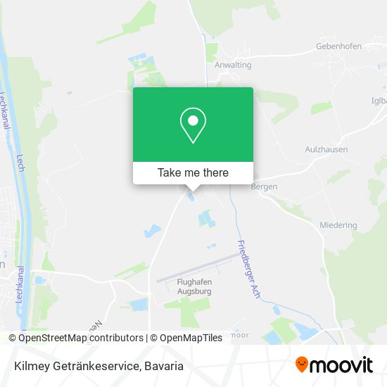 Kilmey Getränkeservice map