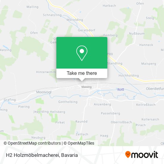 H2 Holzmöbelmacherei map