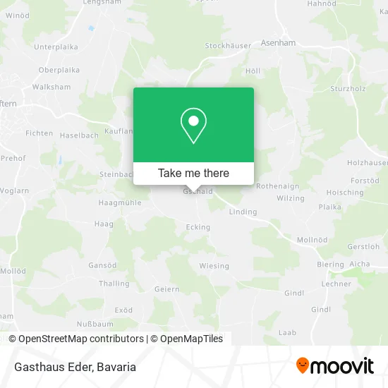 Карта Gasthaus Eder