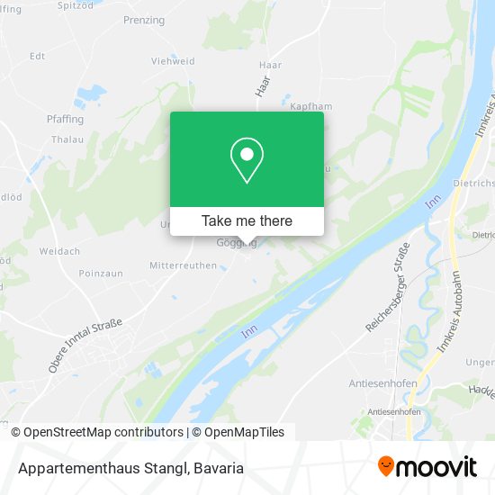 Appartementhaus Stangl map