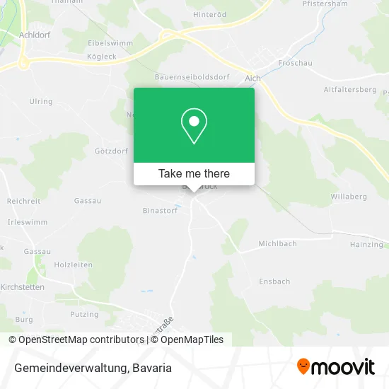 Карта Gemeindeverwaltung