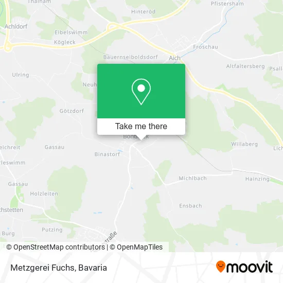Карта Metzgerei Fuchs