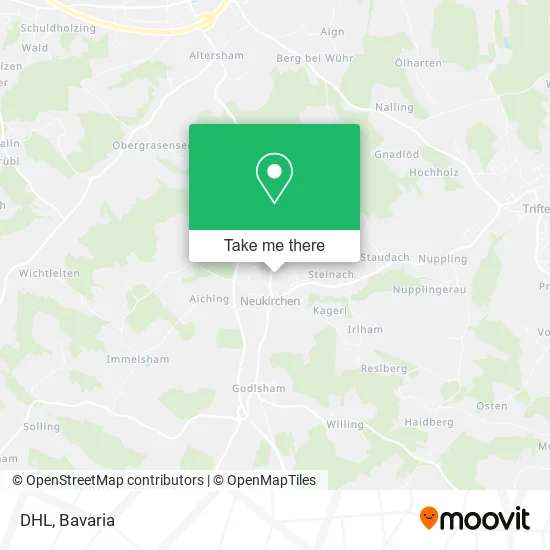 Карта DHL