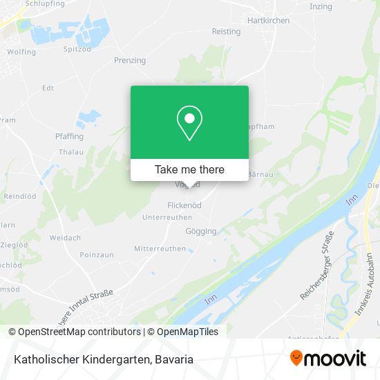Katholischer Kindergarten map