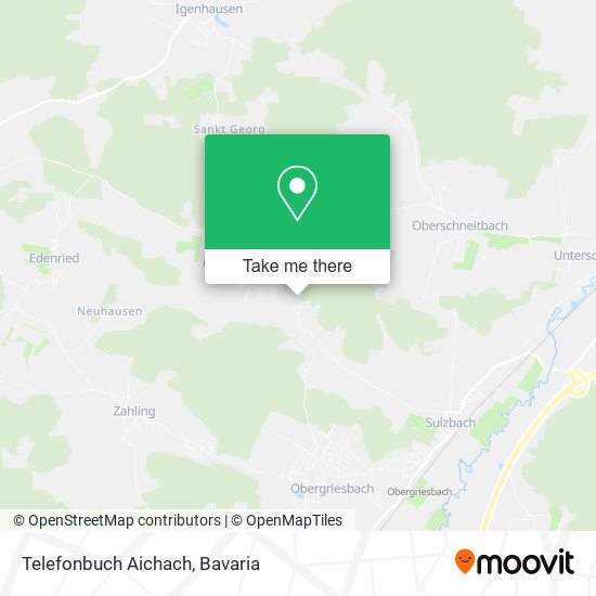 Telefonbuch Aichach map