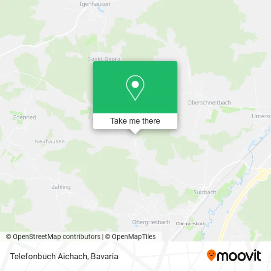 Карта Telefonbuch Aichach
