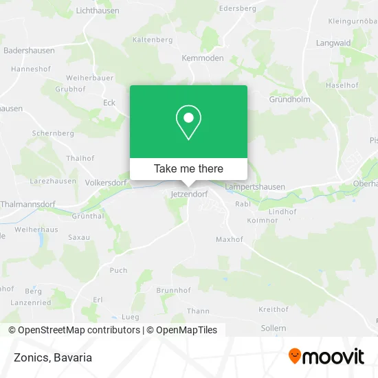 Карта Zonics