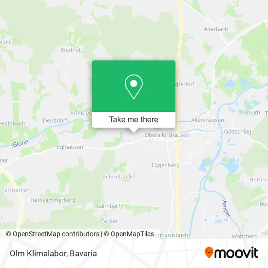 Карта Olm Klimalabor