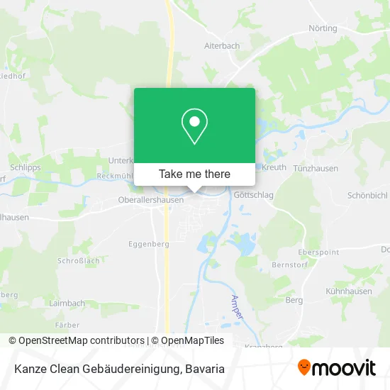 Карта Kanze Clean Gebäudereinigung