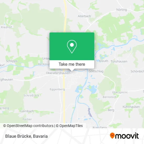 Карта Blaue Brücke