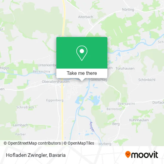 Карта Hofladen Zwingler