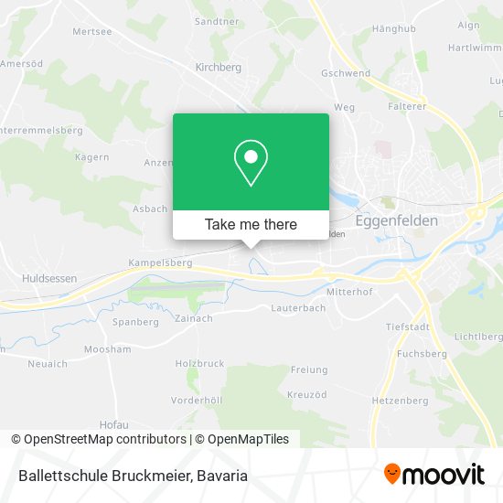 Ballettschule Bruckmeier map