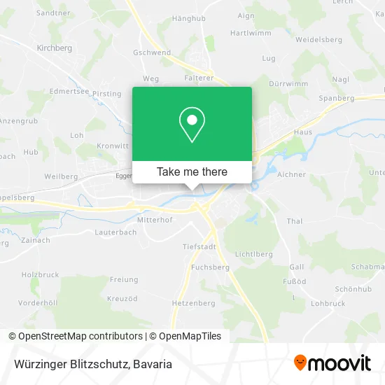 Карта Würzinger Blitzschutz