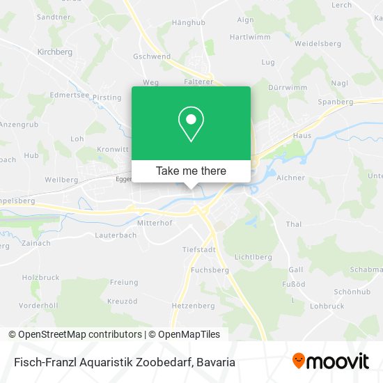 Fisch-Franzl Aquaristik Zoobedarf map