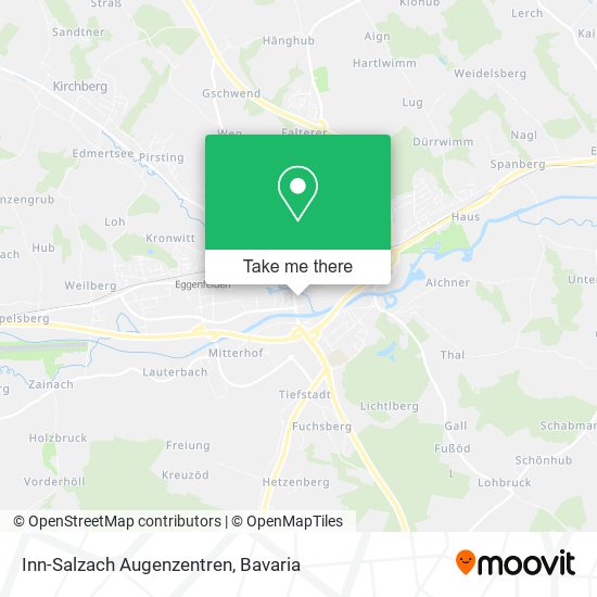 Inn-Salzach Augenzentren map