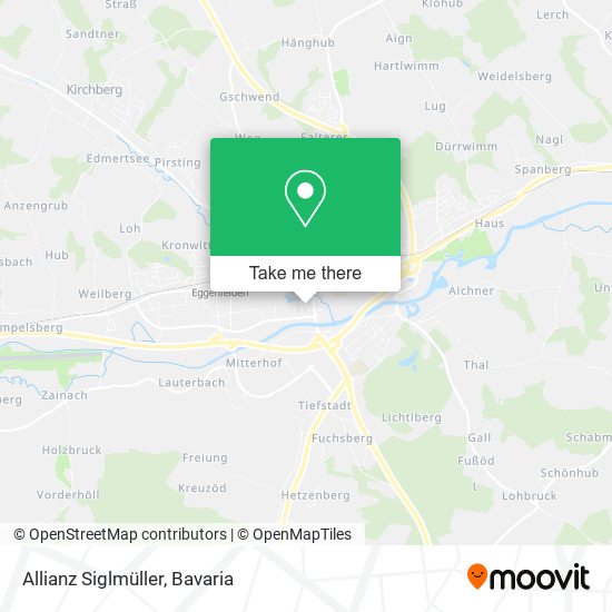 Allianz Siglmüller map