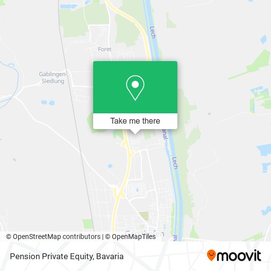 Pension Private Equity map