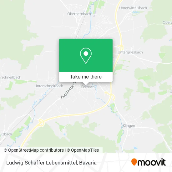 Карта Ludwig Schäffer Lebensmittel