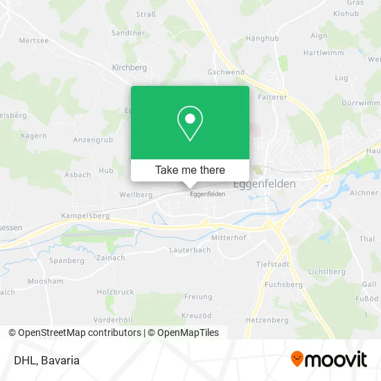 Карта DHL