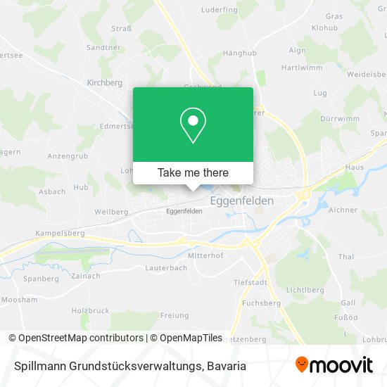 Spillmann Grundstücksverwaltungs map