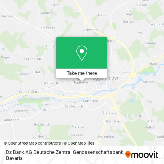 Dz Bank AG Deutsche Zentral Genossenschaftsbank map