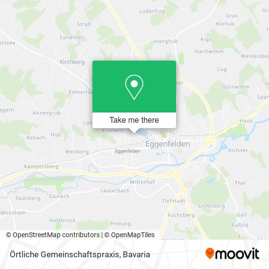 Örtliche Gemeinschaftspraxis map