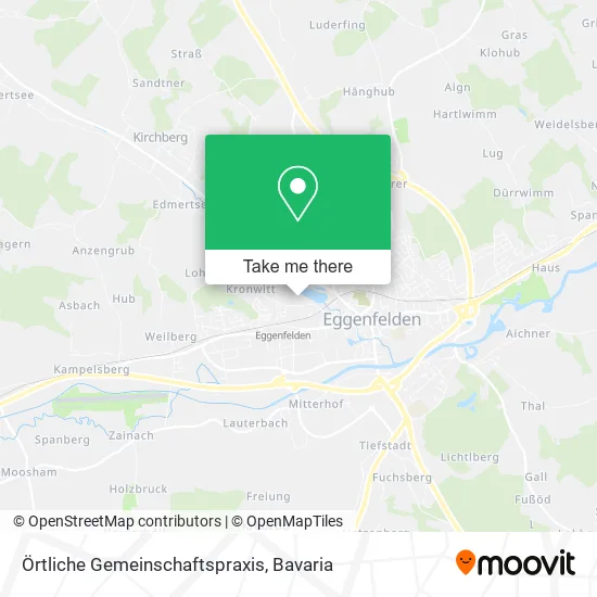 Карта Örtliche Gemeinschaftspraxis