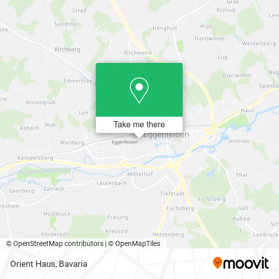 Карта Orient Haus