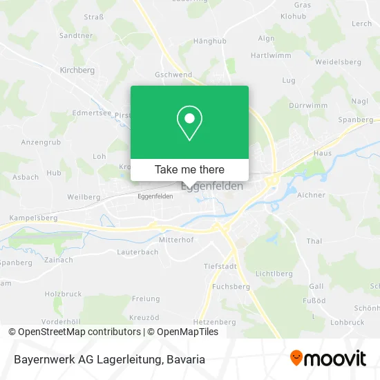 Bayernwerk AG Lagerleitung map